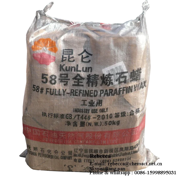 
Fully Refined Paraffin Wax 58-60 