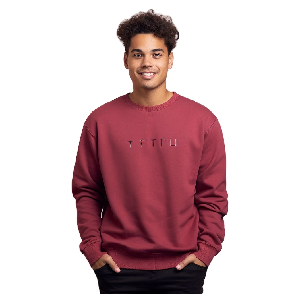 Мужская винтажная хлопковая толстовка с принтом