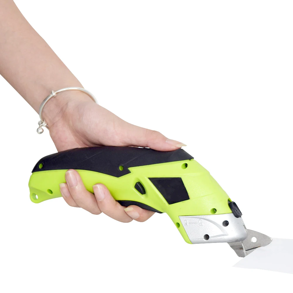 Sharp blade 2000mah smooth cutting USB interface handheld electric scissors