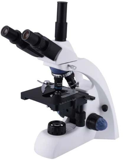 VB-550TI 40X-1000X Professional  Trinocular Infinity Compound Microscope has Superior  optics offers crystal clear image