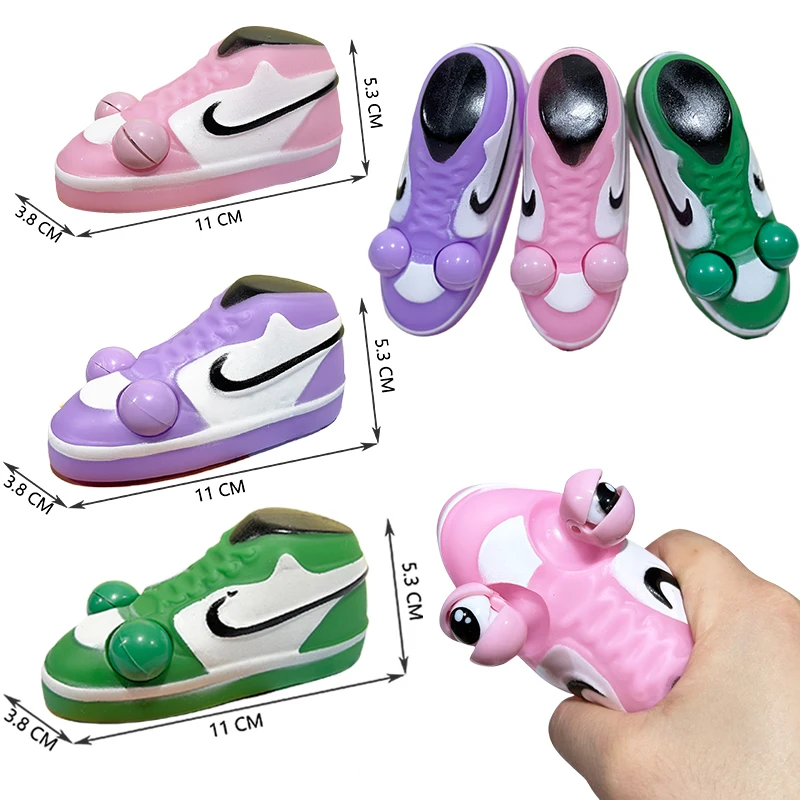 CXL CXL Decompress squinting eye frog panda pinch new strange eye popping Out shoes office decoration vent eye squeezing toy