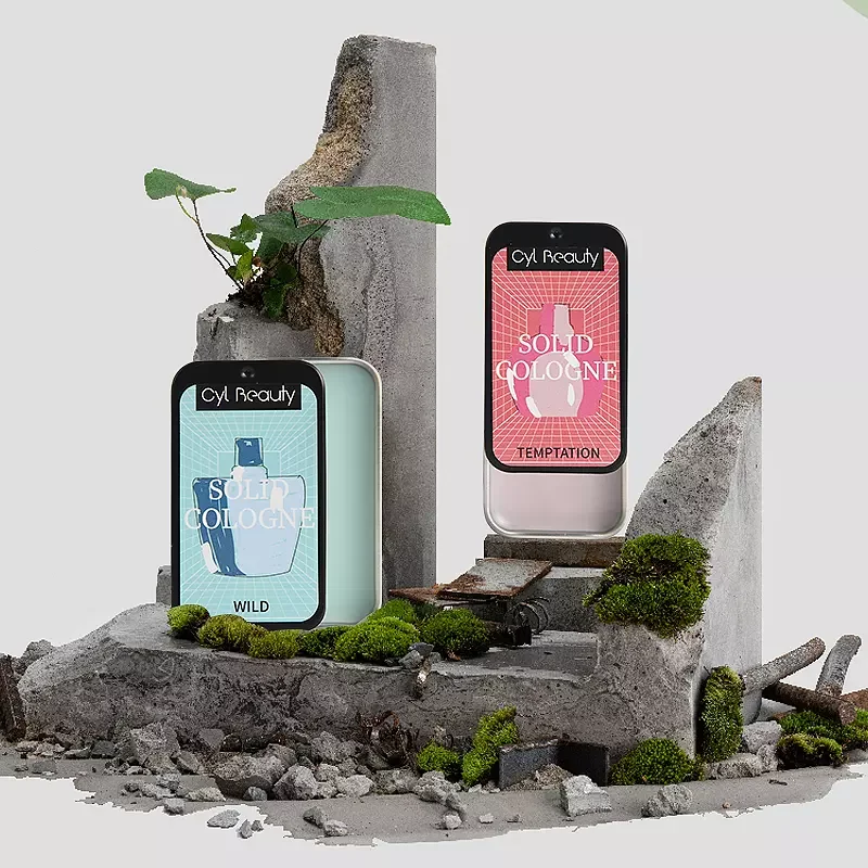 Oem Wholesale Best Black label Portable Solid balm perfume Natural Body Fragrance durable Solid perfume for men and women