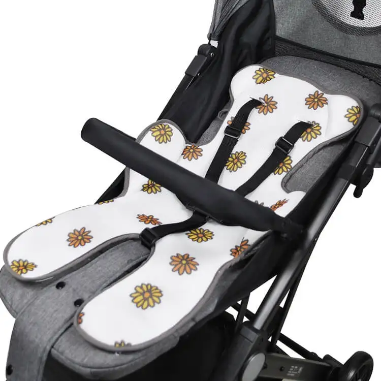 Baby Head Neck Body Support Pillow for Newborn Infant Toddler - Extra Soft Car Seat Insert Cushion Pad Perfect for Carseats Stro