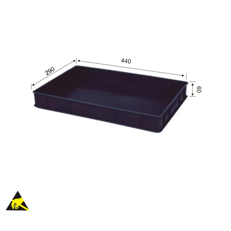Time-Limited Bin With Lid Small Tool Box Dividers Bins Esd Container Tray