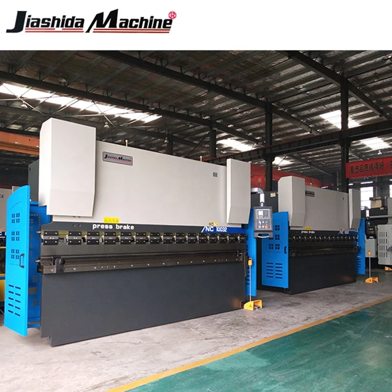 Jiashida 80T/2500 hydraulic nc press brake machine 80ton sheet metal  bending for carbon steel