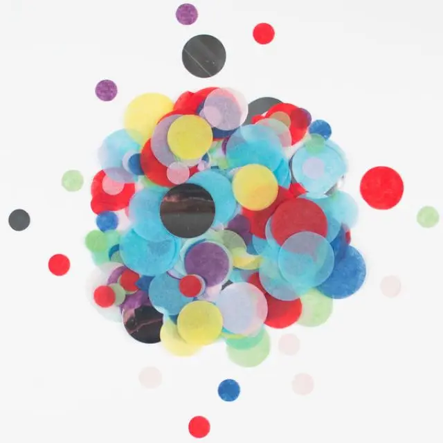 
Customized Paper Rose Confetti Paper Hear Decorations Confetti 1cm x 1cm White Paper 