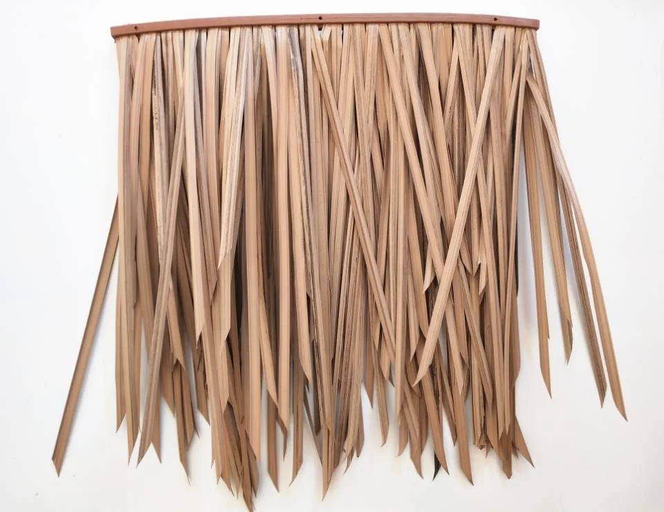 Simple and easyinstallation artificial thatch roofing sheets
