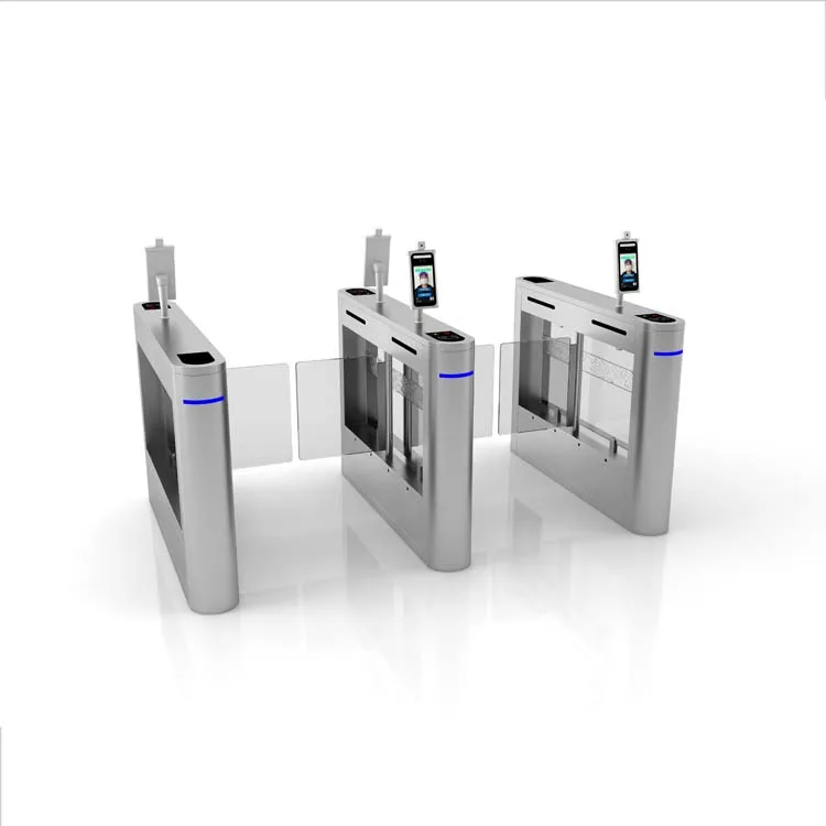 Full automatic optical swing barrier gate indoor/outdoor security turnstile gate