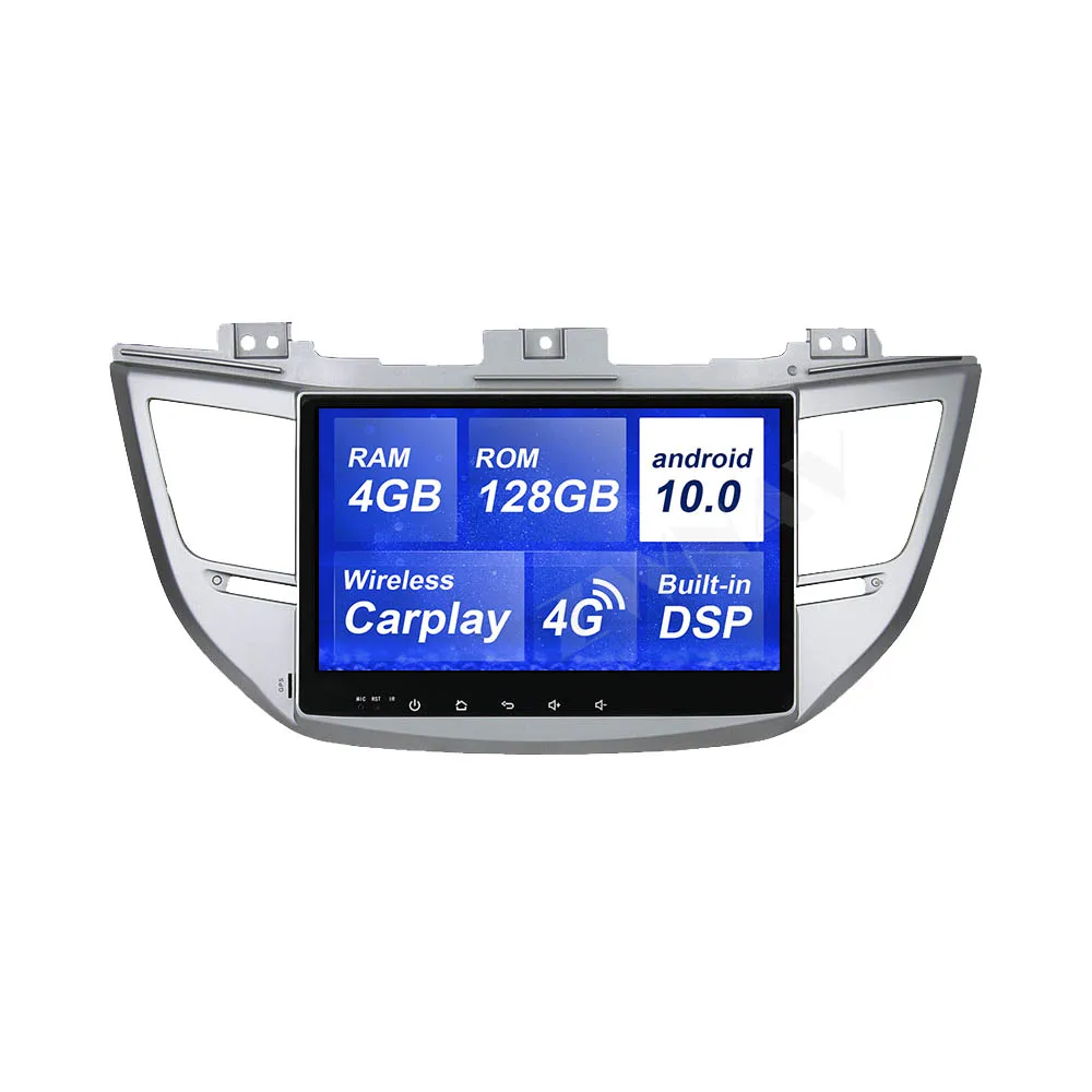 For Hyundai Tucson IX35 Android Radio 2014 2015 2016 2017 2018 Multimedia Cassette Recorder Car Stereo DVD Player GPS Head unit