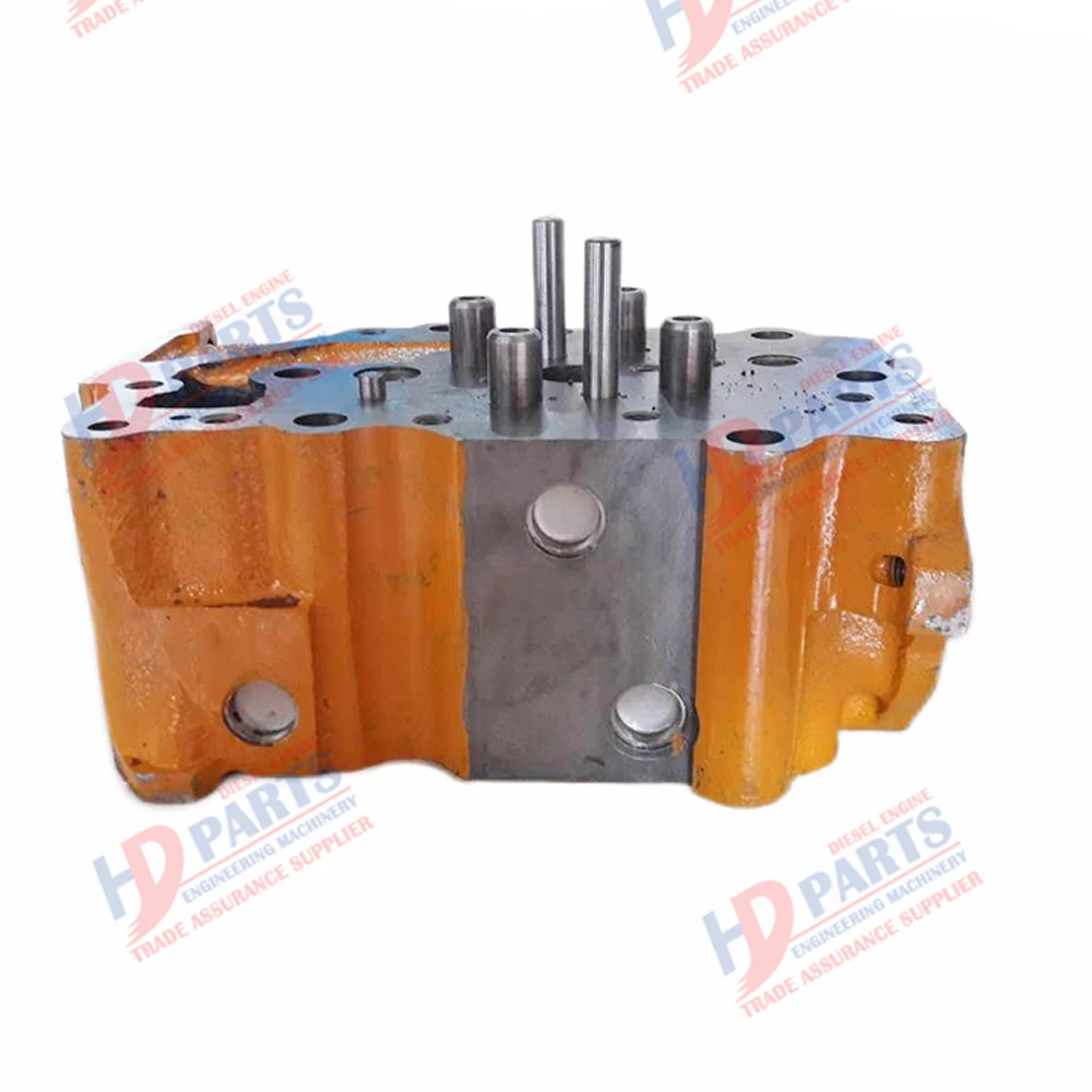 6D125 PC400-6 головки блока цилиндров двигателя подходит для мини-экскаватора KOMATSU экскаватор