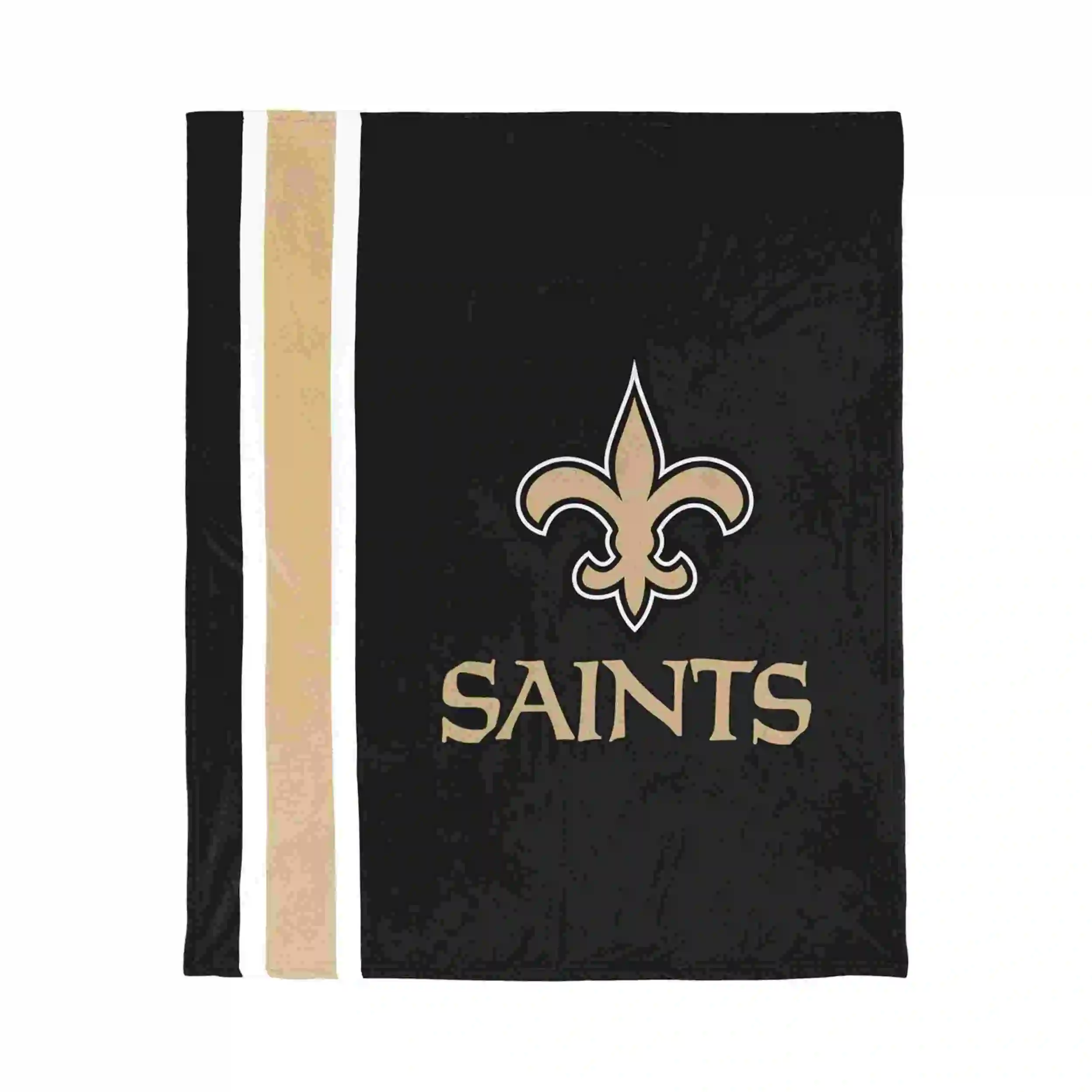 New Orleans Saints 50x60 inches Soft Lightweight Flannel Throw Blanket for Sofa Bed Couch Living Room Chair