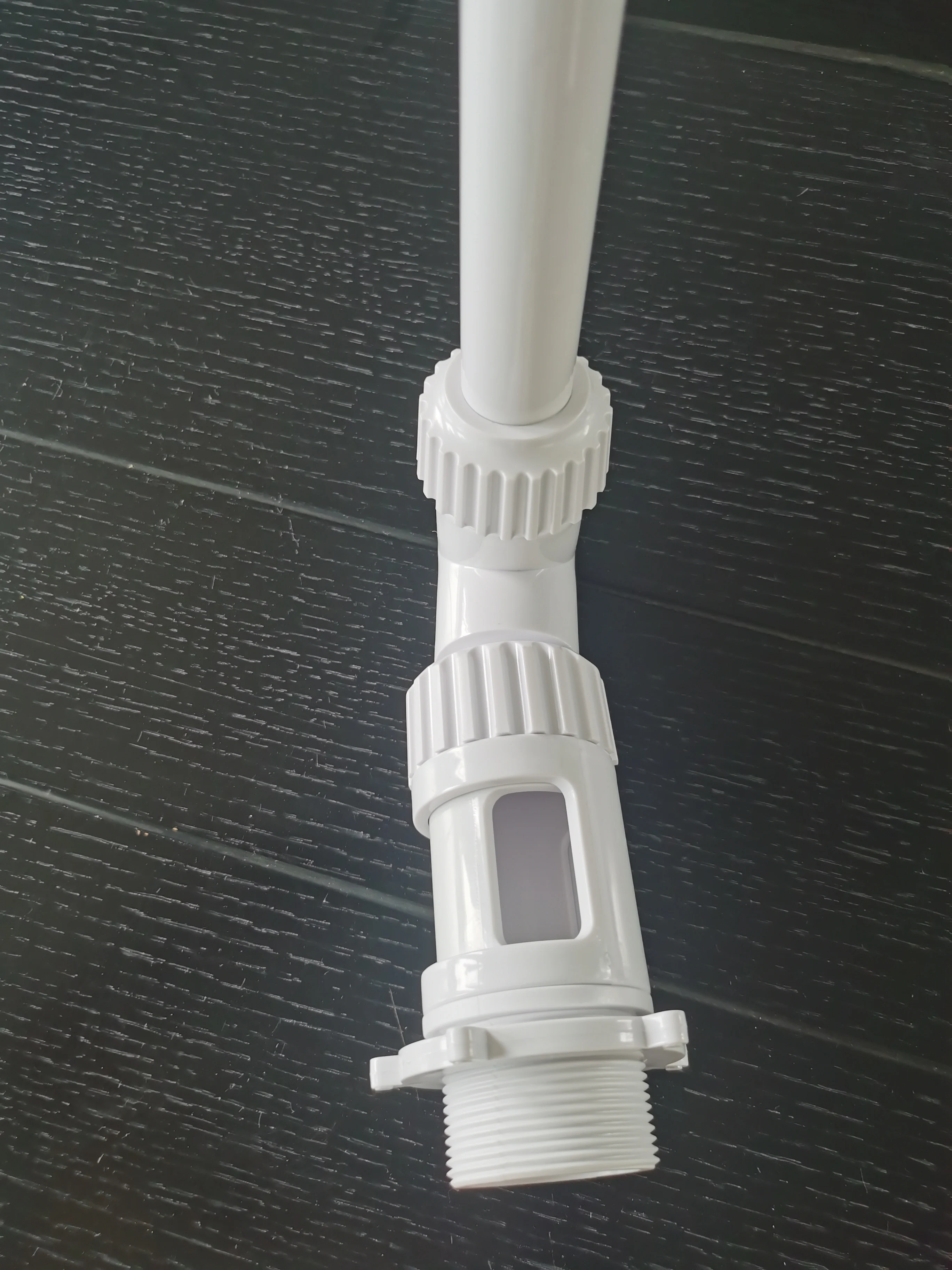 Pool Water Fountain Dual Spray Adjustable Waterfall Pool Cooling Sprinkler Double Nozzle for Above Ground Ingound  Pool and