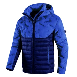 OEM Custom new design emboss printing Outdoor Padded Winter Men Coats Puffer down Jacket For Man