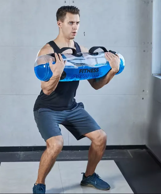 PVC Aqua Fitness Bag Ultimate Core and Balance Training for Home Gym, 55 LBS, Portable Stability Fitness Equipment