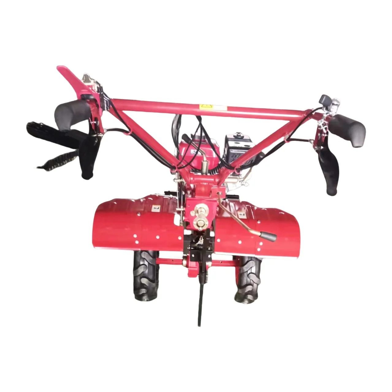 Mini cultivator 170F Gasoline engine Rotary cultivator wheel 400-8 + furrow opener+32 dry land knives agriculture POWER TILLER