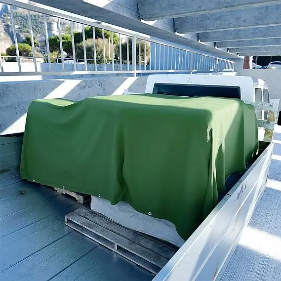 YJ Brand Canvas Tarp 12oz  Heavy Duty Water Resistant