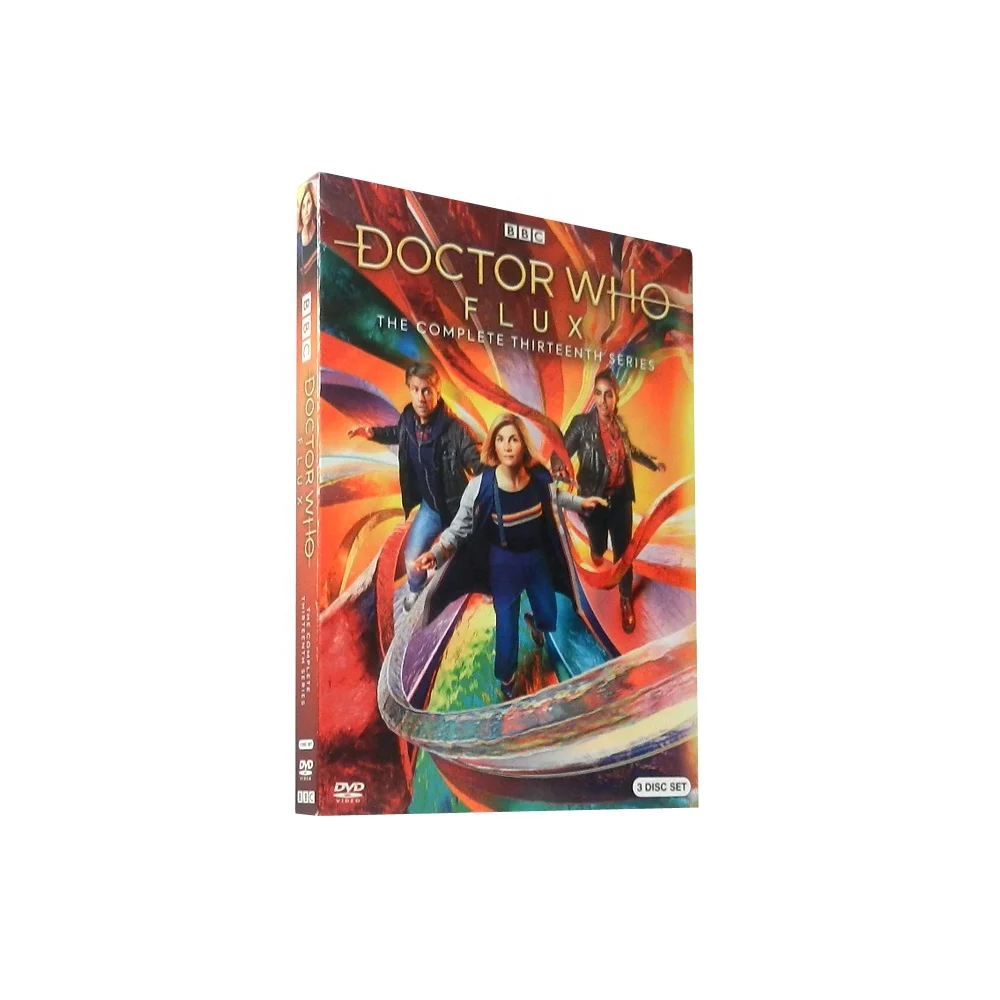 Купить новый Китай бесплатная доставка Заводская поставка DVD-наборы фильмы диск дублирующая печать ТВ-шоу доктор Whos сезон 13 3 дисков