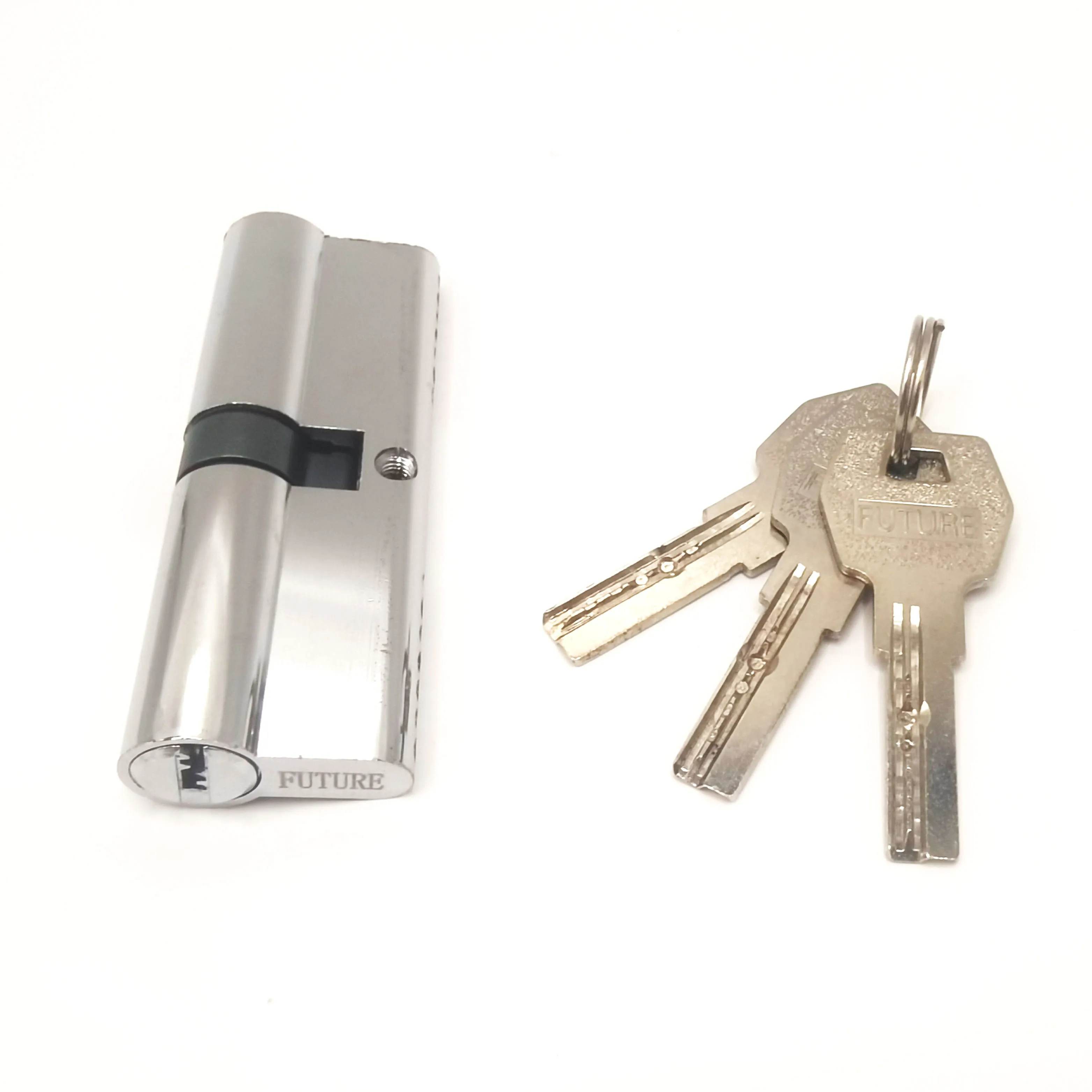 Euro profile solid cylinder aluminium mortise hook door lock quality brass rounded mortise door lock cylinder