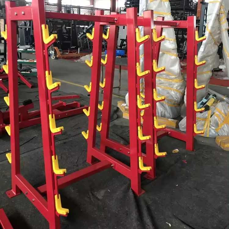 Factory Price Fitness Accessories Gym Equipment Three Layers Hex Triangle Dumbbell Stand Rack Dumbbell Rack
