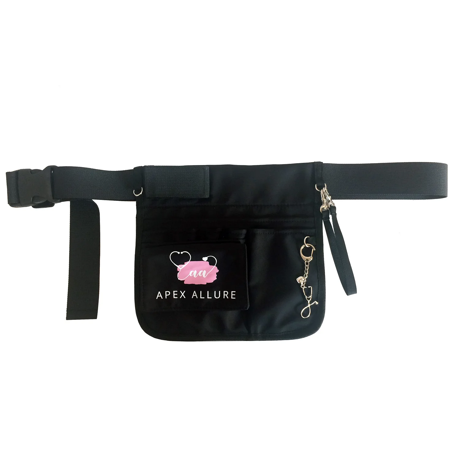 Lightweight Medical Organizer Waist Belt Nurse Fanny Pack For Woman Utility Tool Waist Bag with Stethoscope Holder and Tape Hold