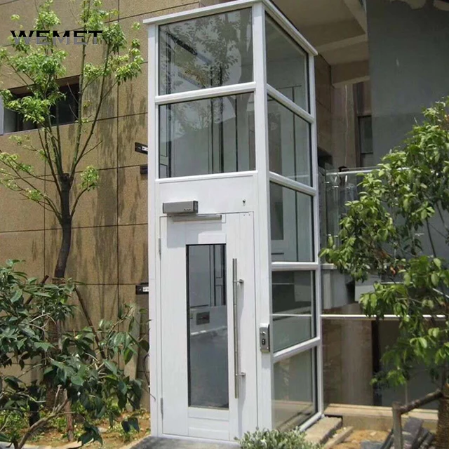 2/3/4 person elevator domestic lifts outside house elevator
