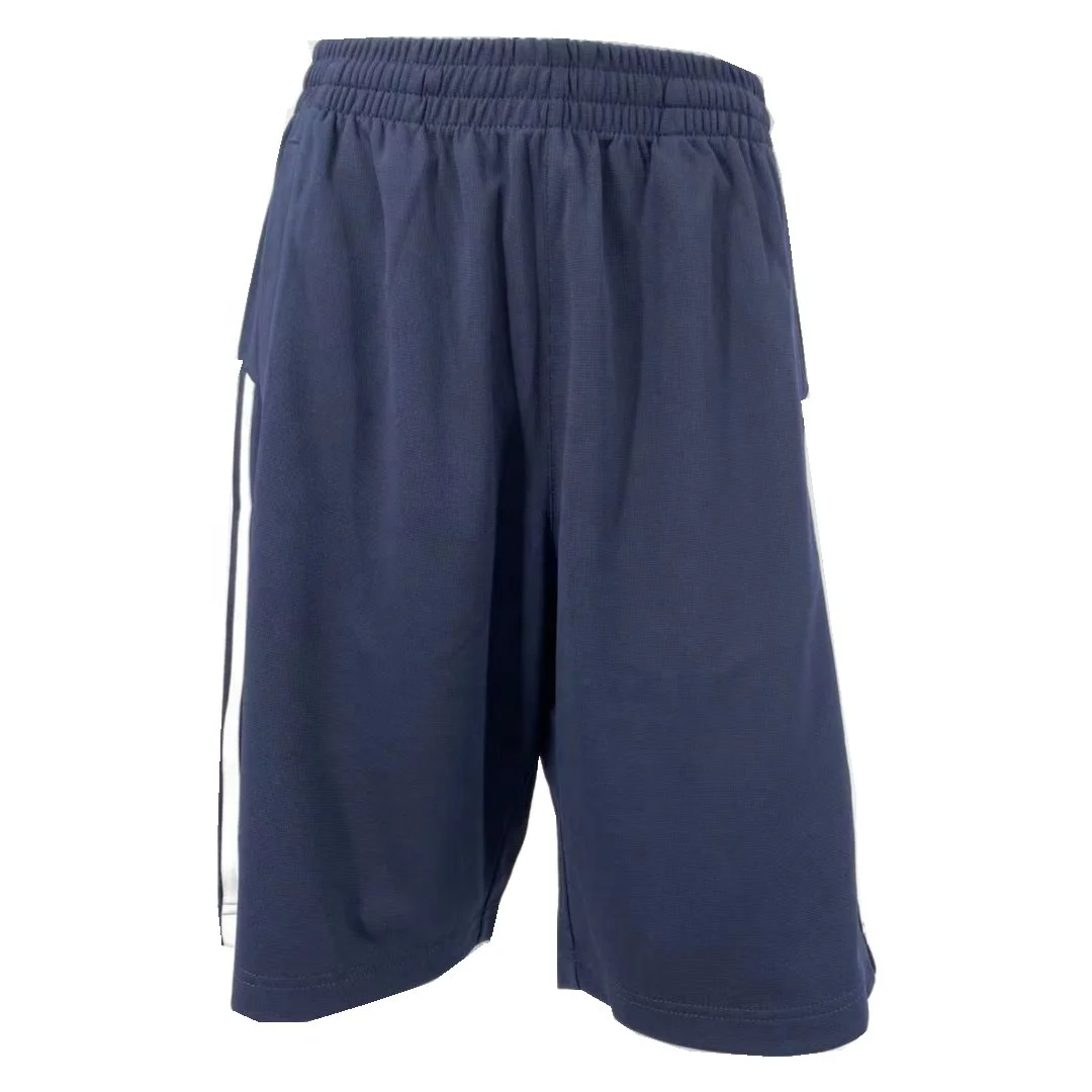 Прохладный лед из полиэстера для мальчиков короткие штаны боковой 2 белых лент, штаны для маленького мальчика, по индивидуальному заказу для мальчиков с рисунком и штаны для бега