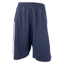 Прохладный лед из полиэстера для мальчиков короткие штаны боковой 2 белых лент, штаны для маленького мальчика, по индивидуальному заказу для мальчиков с рисунком и штаны для бега