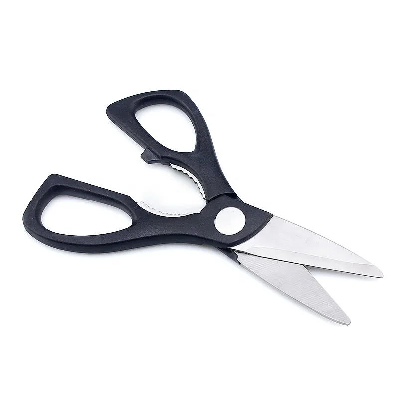 
8 inches Professional Plus Kitchen Scissors and Bottle/Jar Opener, Stainless Steel 