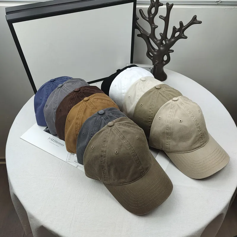 Fashion Embroidery Custom Pattern Solid Color Cap Duck Cap Copper Button 6 Panels Outdoor 2024 Hot Sale Unisex Wholesale Mens