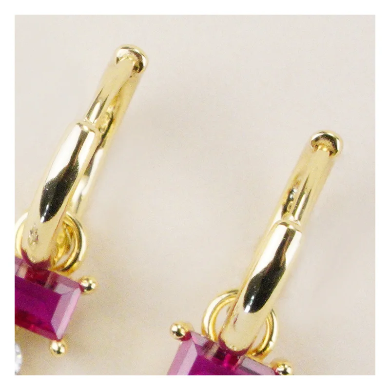 Summer Fashion 925 Sterling Silver Hoop Earrings for Girls