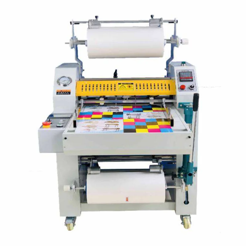 SG-500B most popular machine in China 490mm width hydraulic laminating machine with fast speed