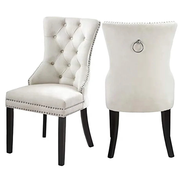 Дизайнерский обеденный стул, мягкая бархатная синяя ткань, деревянная мебель для дома с высокой спинкой, 12 стульев для столовой, распродажа, 2021