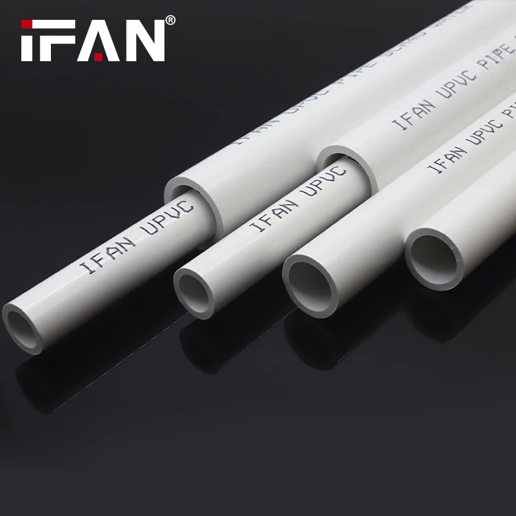 Водопроводная фабрика Ifan бесплатный образец дренаж и водоснабжение пластиковая трубка высокого давления ПВХ водопроводная