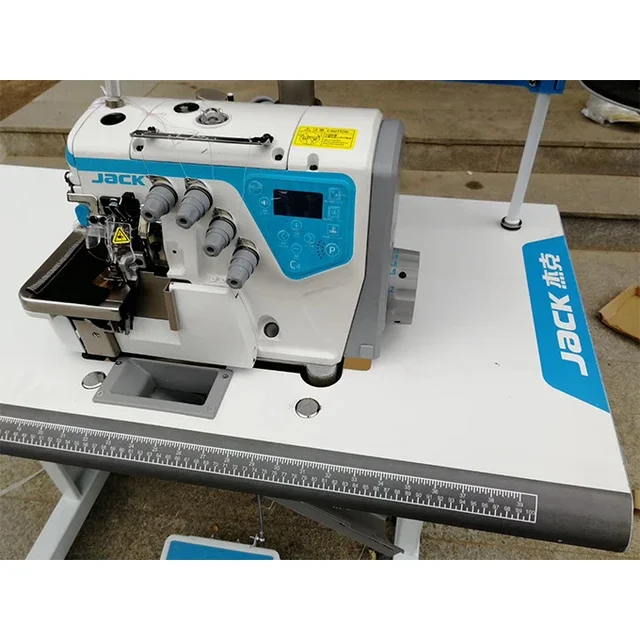 Used JACK C4 Automatic Overlock Sewing Machine