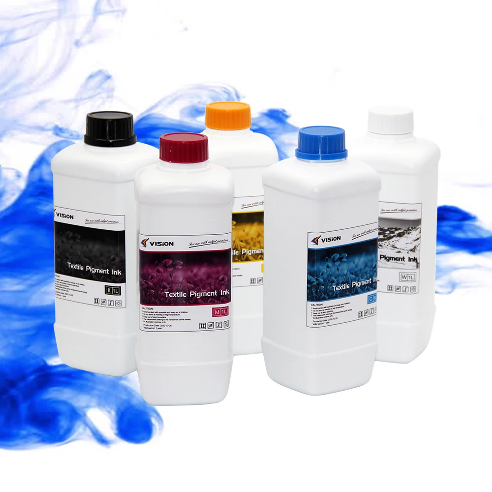 Wholesale Price DTF Ink 1000ML/Bottle Textile Pigment Ink Transfer Film Printing For DTF Digital Printer