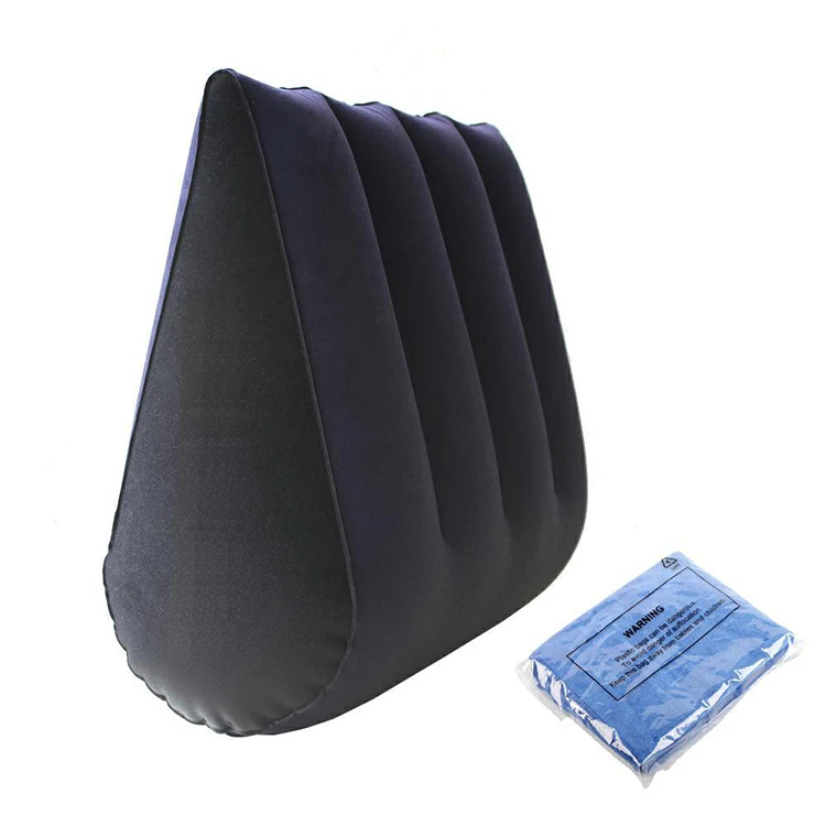 Hot selling sex bed furniture Triangle Wedge pillow sex position pad inflatable pillow