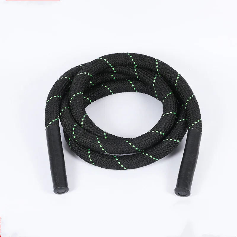 China Poly Dacron  Economic and Efficient 38mm 50mm Sleeve Sisal Climbing Fitness Battle Rope