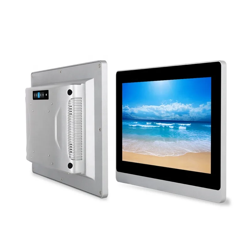 CTFLY 11,6 дюйма алюминиевый водонепроницаемый емкостный промышленный двойной монитор с сенсорным экраном монитора