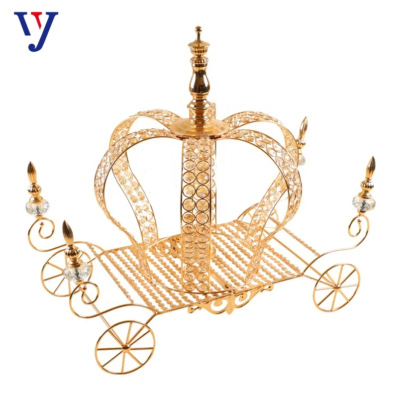  Pumpkin Metal candlestick modern crystal holder use