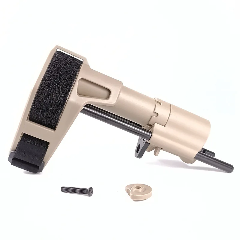 Телескопическая пластиковая поддержка для рукоятки SB PDW мягкая эластичная подставка игрушечного оружия AEG аксессуары кастомизации 0.6 кг подростков