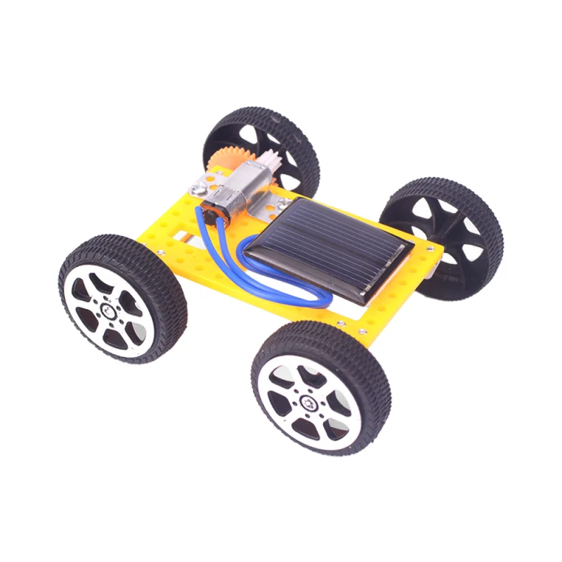 Hot Sale STEM Science Solar Toy Car Plastic Science Kit Solar Powered Toy Car Stem Mini Solar Car Baby Toy