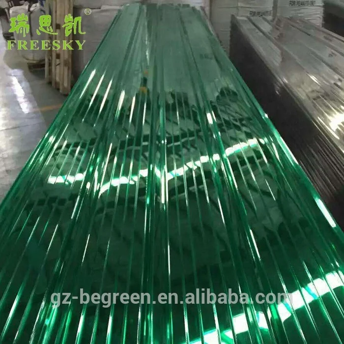 
PC 0.8mm / 1mm / 1.2mm / 1.5mm / 2mm Polycarbonate Corrugated Roofing Sheet Plastic Plain Roof Tiles 