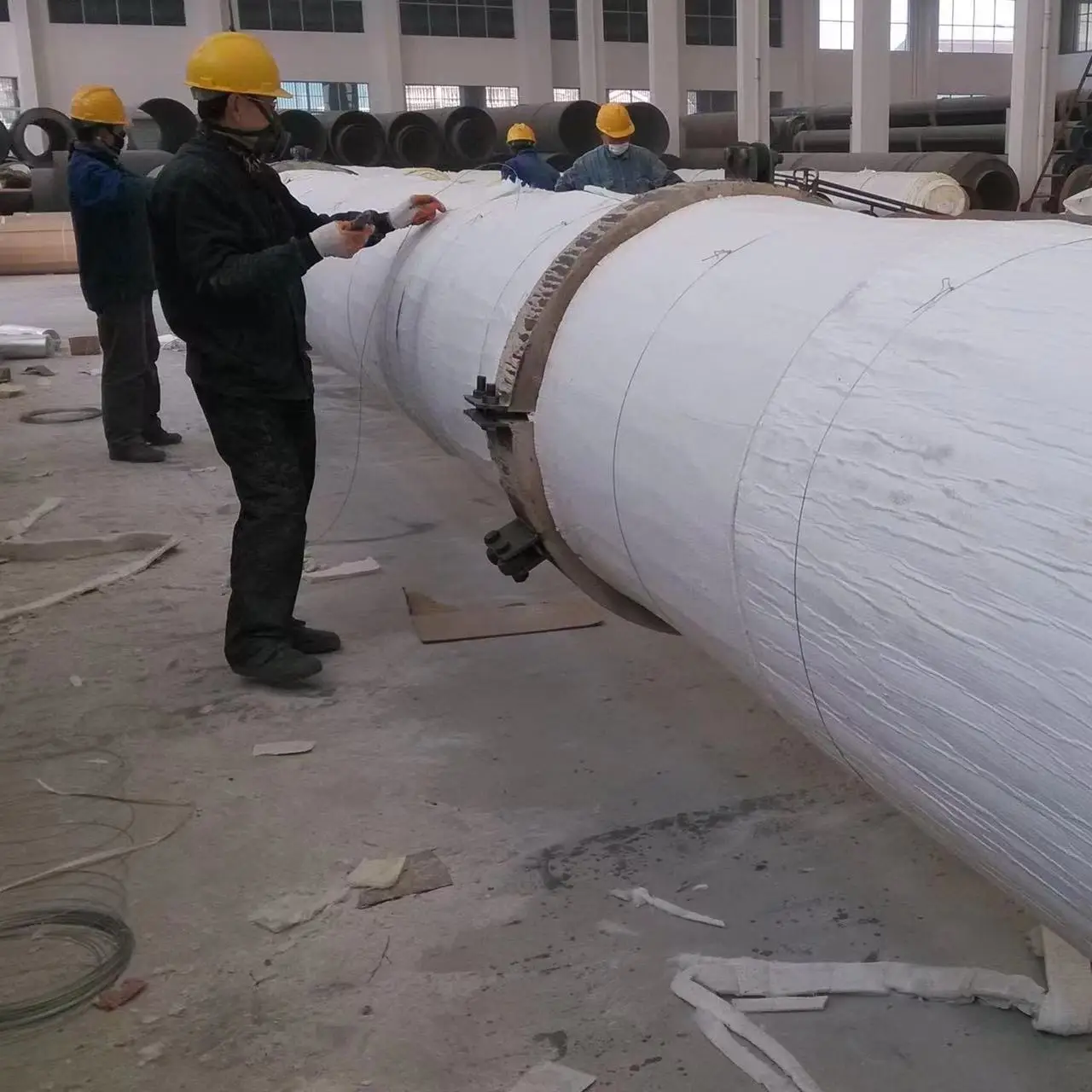 Pipe insulation irregular shape aerogel jacket hydrophobic sillca aerogel insulation material oil pipeline insulation