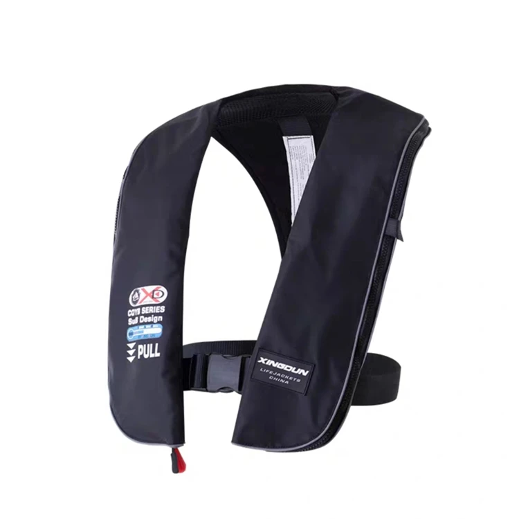 Professional life vest fishing life vest 5 sec automatic Inflatable rescue vest 15kg Buoyancy kayak Women man Life Jacket