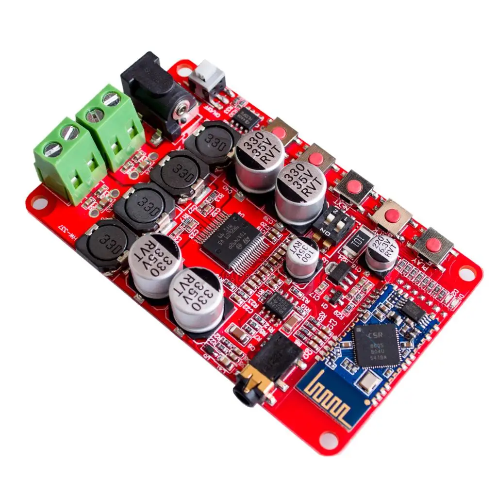 TDA7492P Blue tooth 4.0 Amplifier Board TDA7492 50W Wireless Digital Audio Receiver Amplifier Module diy electronic Amplifier