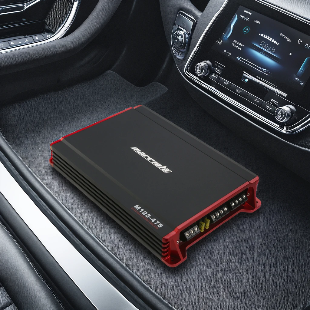 High Quality 4-Channel Car Amplifier Powerful 4*75W RMS REAL POWER Class AB