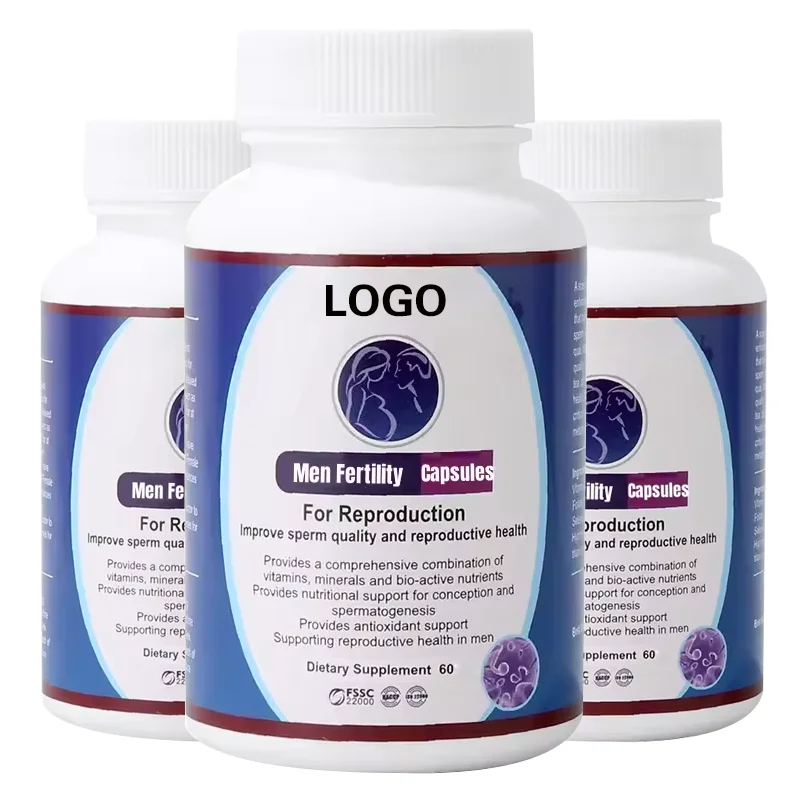 2024 High quality Super Men Fertility Tablet male Natural organic herbs pills Maca sperm increase fertility capsule