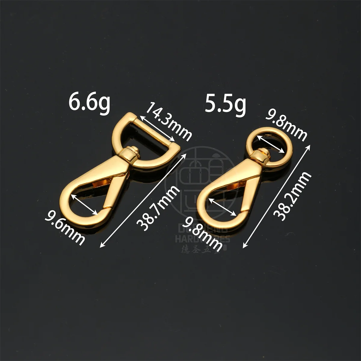 Wholesale Metal Bag Hook Zinc Alloy Bag Hardware Swivel Snap Hook For Belt Strap