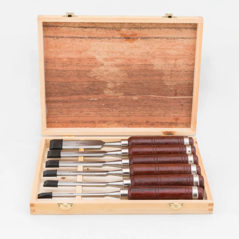 6pcs Wood Carving Chisel Set CR-V Woodworking Carving Tool Set