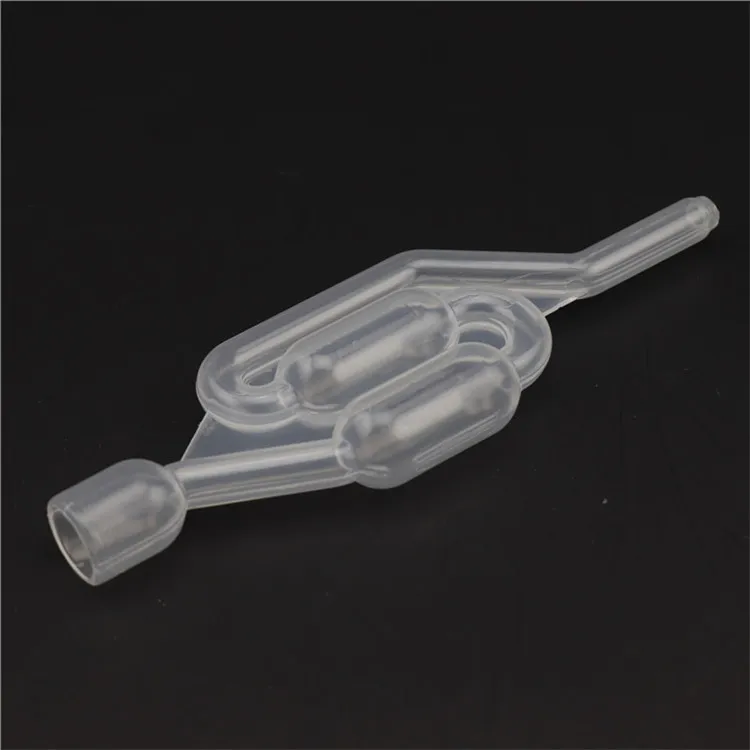 S-Shape One way Fermentation Airlock Wine Making Home Brew Beer Plastic Air Lock